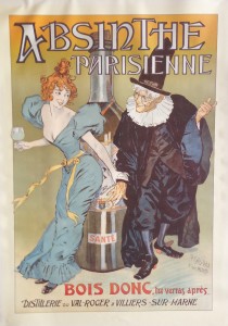 Absinthe poster from NO Pharmacy Mueseum