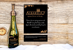 Albarello soap for wine lovers, chefs, & foodies!
