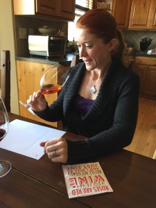 Steph is always getting her #W25Challenge on - this was the "Prickly Grenache" from Frisk making her very happy!