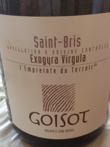 Since Val was giving a presentation on this little known Burgundian "fish" in the big French wine pond, she sipped her 1st Saint-Bris, a Sauvignon Blanc from the Grand Auxerrois region of Burgundy (which is actually closer to Champagne and the Loire than Dijon!