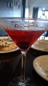 At Generations in Loveland having some happy hour martinis with Steph for #W25Challenge - Strawberries & Mint (vodka and sparkling wine) and Sisters (chai liqueur, vodka and cranberry). — with Kay Darco and Stephanie Davis.
