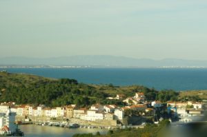 The Roussillon Coast, very near where Val's wine came from this week.
