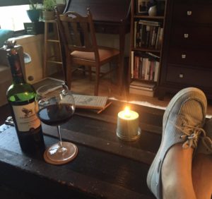 Karen Hansen‎: "I've been having a blast binging your podcast, yes all the way from episode 1, while at the gym or drinking my everyday favorite wine, Panilonco Cabernet Sauvignon ($5 at Trader Joe's)!"
