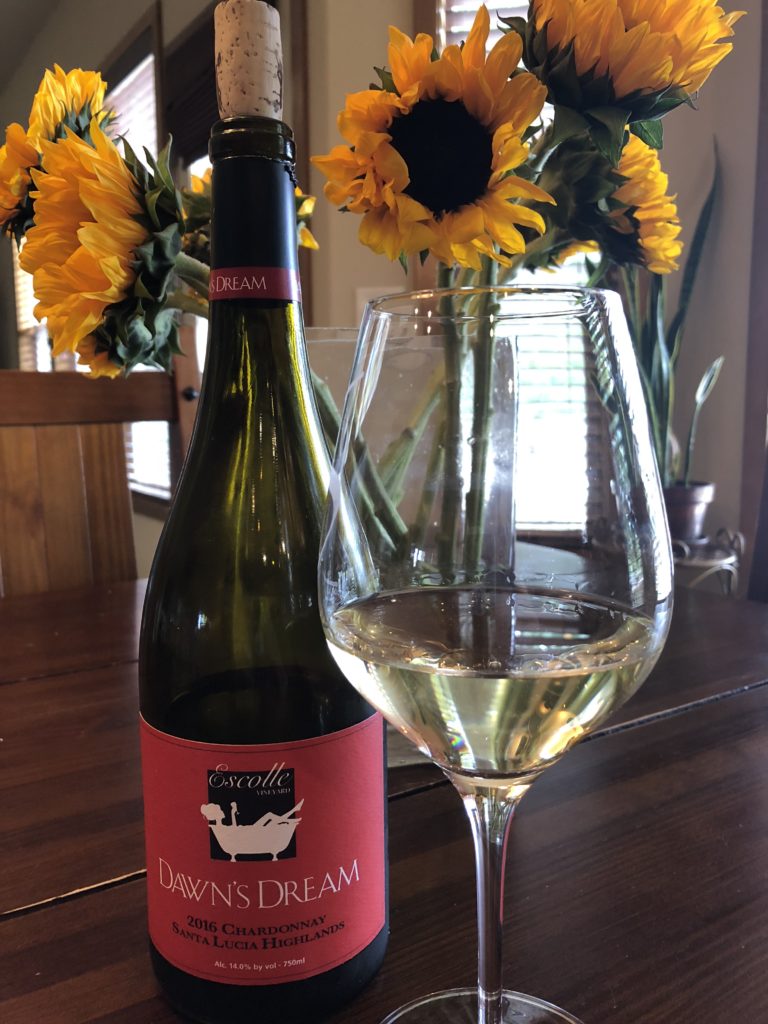 2016 Dawn’s Dream Chardonnay - Santa Lucia Highlands - out of Carmel Valley, CA.